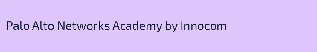 Palo Alto Networks Academy by Innocom